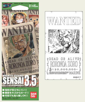 免運費 印刷護罩 Sensai 3 5 一體02 街頭書zoro 新 送料無料 プリントガード Sensai3 5 ワンピース02 手配書ゾロ 新品 日本露天購物 Ruten Japan